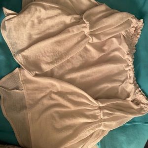 White off the shoulders blouse👚